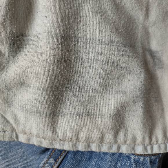 Y2K Vintage Levi's 501 Red Tab Button Fly Straight Leg Blue Jeans 34"x36" - Picture 2 of 11